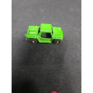 TootsieToy Diecast  Green Baja Run About Sand DuneBuggy Vintage Moon Eye Vintage